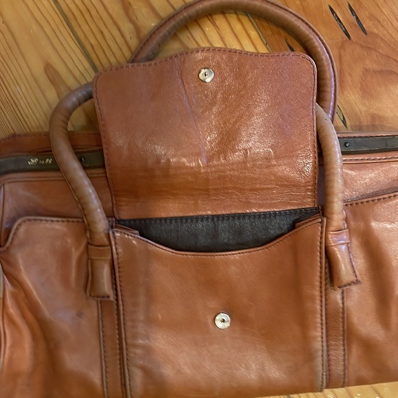 Buti Genuine leather brown bag made in Italy vintage RARE - Picture 6 of 10